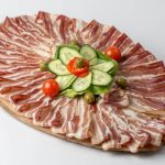 Crnogorska suva slanina panceta 100gr, Njeguši